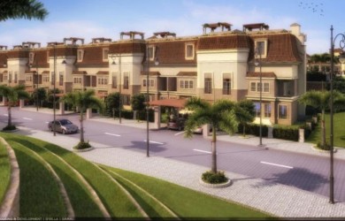 Receive your apartment in the largest compound in New Cairo, Cattleya Compound with 110m