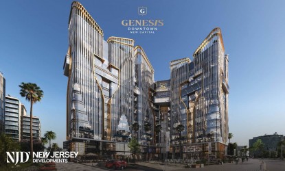 Shop for sale 66m in Genesis Tower New Capital with payment facilities