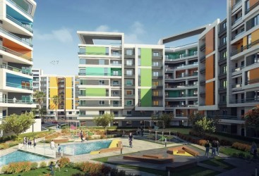 Enjoy the atmosphere of charming nature in apartments for sale in IL Mondo New Administrative Capital