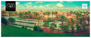 شقة بحديقة للبيع في أب تاون كايرو