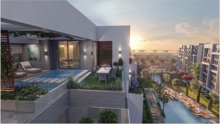 كمبوند ريزيدنس 8 العاصمة الادارية سكاي ابو ظبي للتطوير العقاري - Residence 8 New Capital