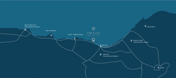 Apartment In New Alamein Towers North Coast 331m