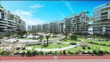 شقة بحديقة في كمبوند ريفان العاصمة الجديدة
