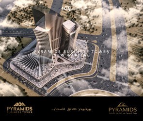 Book Your Store In Pyramids Business Tower With ​​35m