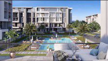 Apartments with Garden 210 m² in El Patio ORO Compound New Cairo.