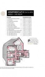 Apartment in Roses New Capital with an area of 140 m.