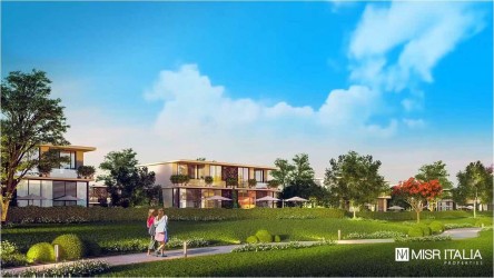 For Sale in IL Bosco Compound New Capital Villa 450m with attractive price