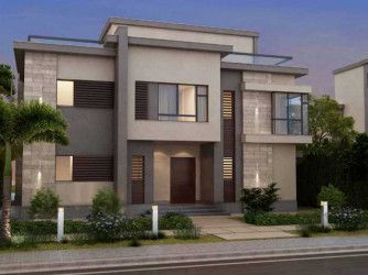 Twin House with area 263m² in Villette Sodic