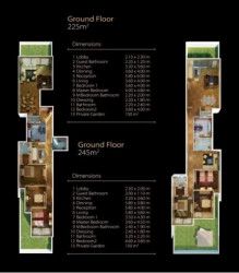 Design apartment 245 meters in Midtown New Cairo