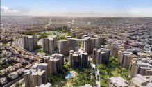 Apartment 162m for sale in a very privileged location at the lowest price per square meter in Zed Towers El Sheikh Zayed