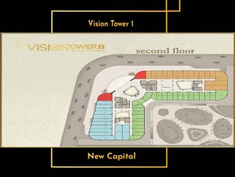 In New Capital, Book Your Store In Vision Tower 1 With 66m²