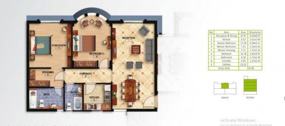 116 m² Apartments in Mountain View Hyde Park