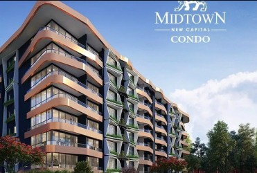 Own your unit upon the first installment at the highest site in Midtown Condo New Capital Compound