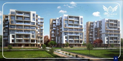 Special apartment for sale in Sky Capital View Compound New Capital