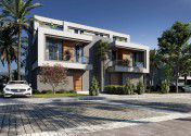 Twin houses in La Vista City