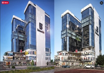 Take The Opportunity Of An Office For Sale In 5 Business Hub project, Super Luxe Finishing