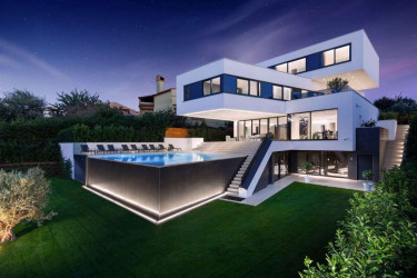 Villa with a swimming pool in Midtown New Capital Compound Villa with a swimming pool in Midtown New Capital Compound